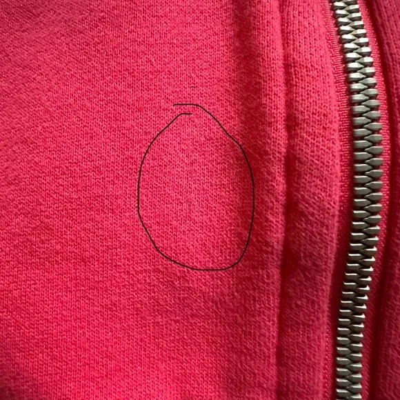 Lululemon Scuba Full-Zip Cropped Hoodie- Lip Gloss size 4 - Picture 9 of 9